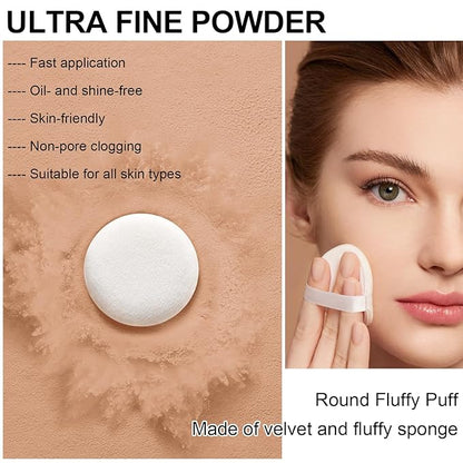 Mineral Powder Foundation, SPF 35, Sunscreen Lightweight Loose Powder, Skin-Improving, Buildable Coverage, Natural Glow Base Makeup (#06 Medium Beige Foundation Makeup)