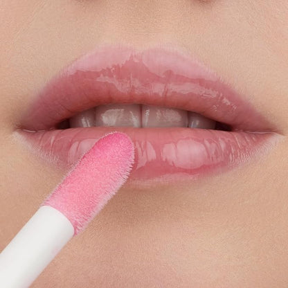 essence | Hydra Kiss Lip Oil | Vegan & Cruelty Free (03 | Pink Champagne)