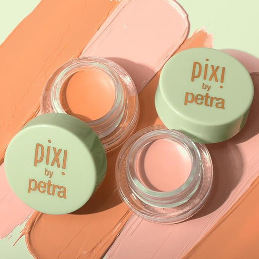 Pixi Beauty Correction Concentrate Duo - Brightening Peach & Awakening Apricot | Under Eye Colour Corrector | Illuminating Concealer | 0.1 Fl Oz Each