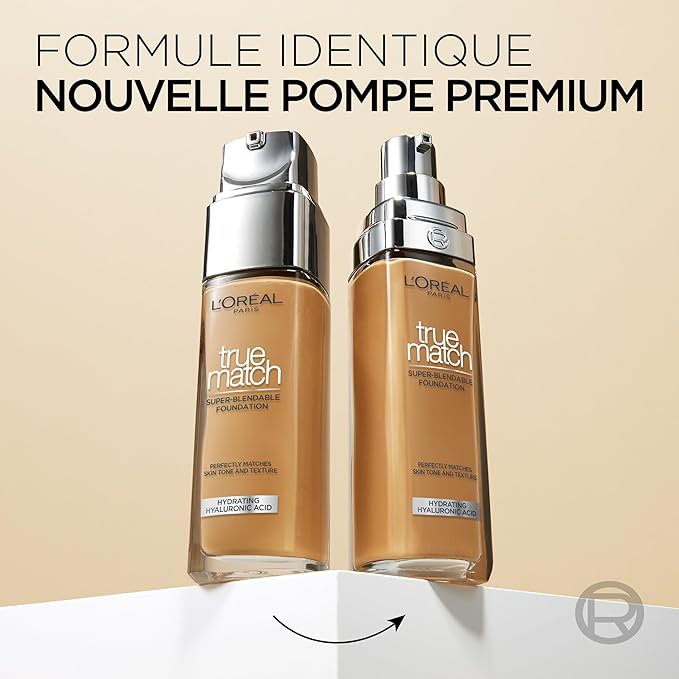 L'Oreal Paris New True Match Foundation 30ml - 5D/5W Golden Sand