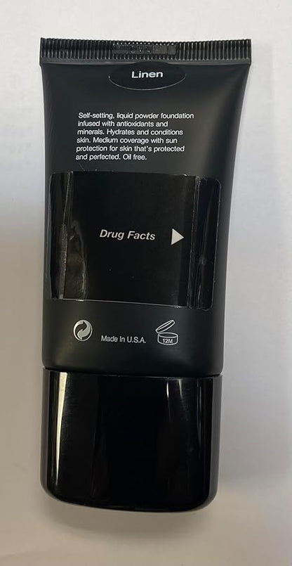 Jolie Mineral Liquid Powder Foundation SPF 15 1 Fl. Oz. Hypoallergenic - For All Skin Types (Linen)