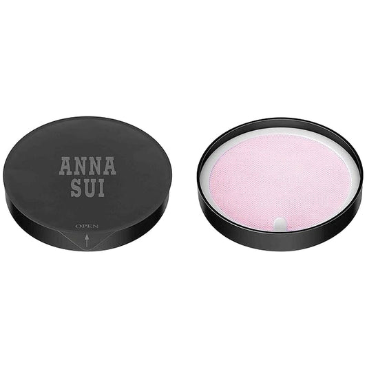 ANNA SUI Loose Face Powder - Refill Only - Blurring effect and Brightening, Covering of Large Pores - Flowless Soft Focus Finish - 300 - Pink - 0.59 oz.