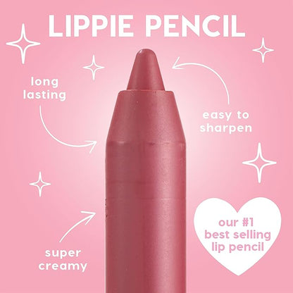 Colourpop Lippie Pencil Bundle – All My BFFs & Holiday Hues (3 Count Each, 6 total), Long-Wearing, Creamy & Sharpenable Lip Liners in Bestselling Nude Shades