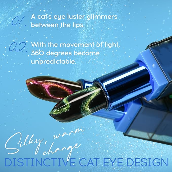 Color Change Lipstick for Women Long Lasting, Glimmer Transferproof Ph-Changing Technology, Subtle & Sheer Pink, Jelly Tinted Lip Balm, Nourishing Moisturizing Lip Gloss, 03# APHRODITE