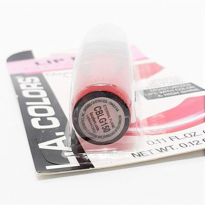 L.A. LA Colors Lip Duo Lipstick Lip Gloss Lipgloss 2 in 1 (ETERNAL FLAME)