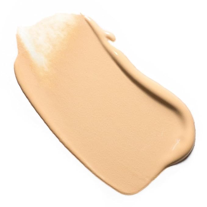 Ere Perez - Natural Oat Milk Liquid Foundation | Breathable, Buildable, Med-Full Coverage, Dewy | Peach Extract, Vitamin E | Vegan, Cruelty-Free, Clean Beauty (Honey | light warm, 1 fl oz | 30 ml)
