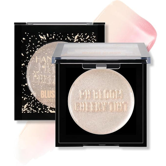 Color Changing Blush Jelly Cream PH Temperature Change Magic Gloss Blusher for Cheek Eye and Lip Longlasting Blendable Moisturizing Shimmer Dewy Glow Finish Blush Tinted Palette Makeup