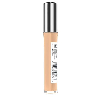Neutrogena Healthy Skin Radiant Brightening Cream Concealer with Peptides & Vitamin E Antioxidant,Lightweight Perfecting Concealer Cream,Non-Comedogenic,Sugar Light 03 with warm undertones,0.24 oz