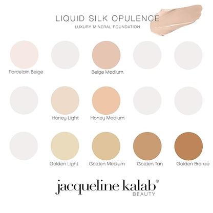 Liquid Silk Opulence Luxury Mineral Foundation GOLDEN TAN