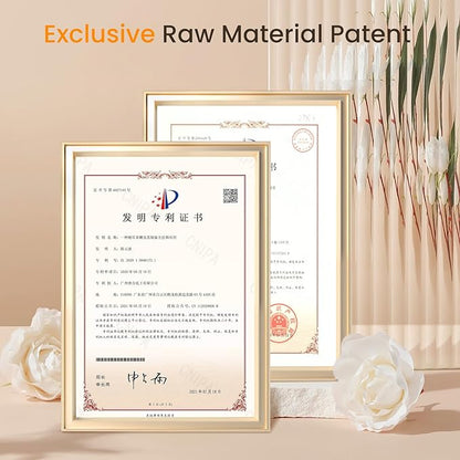 Airbrush Foundation Set with Soft Makeup Brush, Lightweight, Anti-Aging Ingredients, Oil Control Formula, Full Coverage for All Skin Types, 01# Porcelain