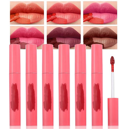 Peel Off Lip Liner - Lip Stain, Long-Lasting Moisturizing Waterproof Lip Stain Transfer-Proof with Matte Finish Stay on All Day (#03 Rose)