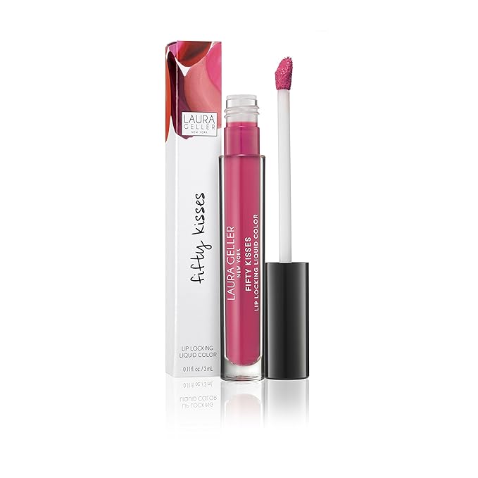 Laura Geller New York Fifty Kisses Lip Locking Liquid Color, Melon Crush