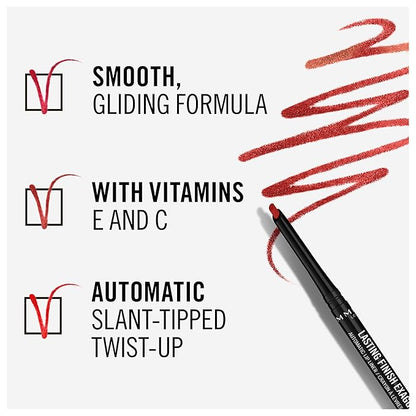 Rimmel Lasting Finish Exaggerate Automatic Lip Liner, 45 Epic Burgandy (Pack of 2)