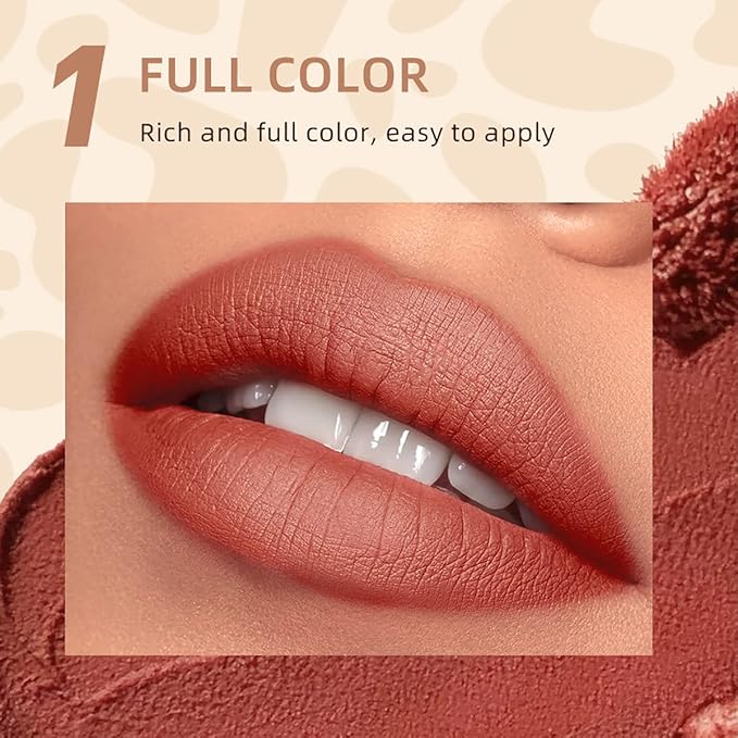 Velvet Matte Liquid Lipstick Makeup Long-Lasting and Waterproof Wear, Instant Shine Non-Stick Cup Lip Gloss,(Bright Pinky.08)