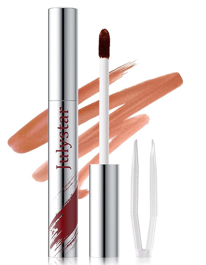 Lip Liner Stain Peel Off, Peel Off Lip Tint with Natural Finish, Long Lasting, Waterproof, Smudge-proof, Transfer-Proof, Highly Pigmented Color, Easy to Use 03#Cocoa