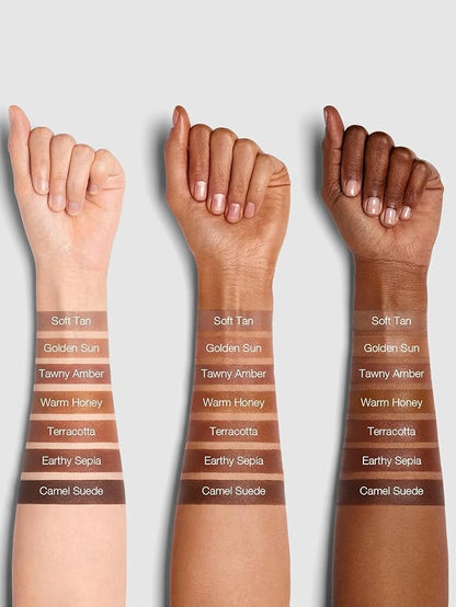 SHEGLAM Snatch 'n' Define Cream Contour Stick Long Lasting Highly Pigmented Sweat Proof Face Bronzer Makeup - Soft Tan