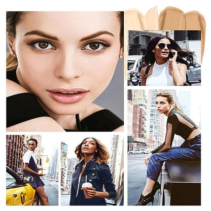 TLM Foundation Color Changing, Flawless Full Coverage Natural Color Warm Complexion Moisturizing Foundation.