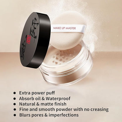 Setting Powder, Definition Powder, Loose Powder, Lightweight, Long-Lasting