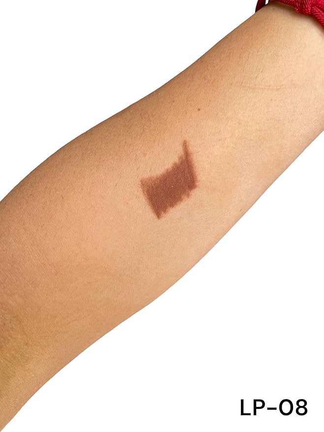 Lip Liner Soft and Creamy Texture | Long Lasting Pigment | Ultra-Pigmented Formula | 8 Available Shades | Provides Definition and Precision to Your Lips (LP-08)