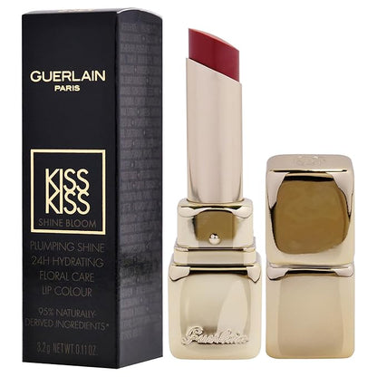 Guerlain Kiss Kiss Shine Bloom Lipstick -119 Floral Nude for Women - 0.11 oz Lipstick