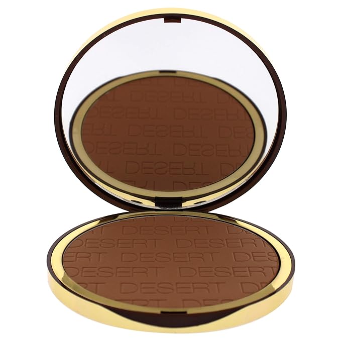 PUPA Milano Desert Bronzing Powder - Add Warmth, Sculpt And Contour - Deep Color For Natural Radiance And Glow - Silky Soft Bronzer Formula - Pressed Compact Face Makeup - 006 Cocoa Matt - 1.05 Oz