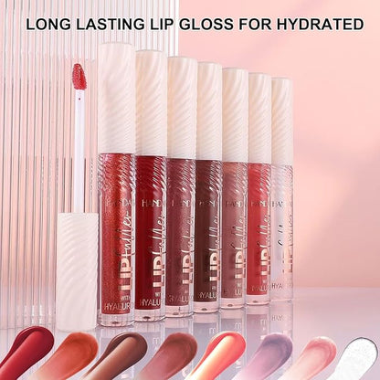pink Honey Lip GlossTinted Glitter Lipgloss Lip Oil Teens Moisturizing Lipstick Lip Balm High Shine And Vegan Plumping Lip Gloss For Women Girls Long-Lasting Dry Lip Care Lip Plumper Gloss 02