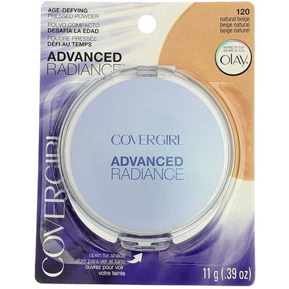 COVERGIRL Advanced Radiance Age-Defying Pressed Powder Natural Beige 120.39 Ounce (packaging may vary)
