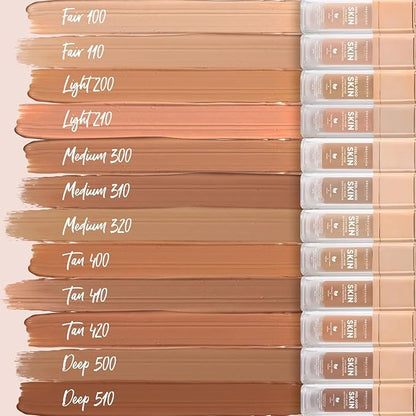 Profusion Cosmetics Feel Good Skin Perfector, Foundation Makeup for Radiant, Satin Finish, Available in 12 Curated Shades (Medium 320, 1)