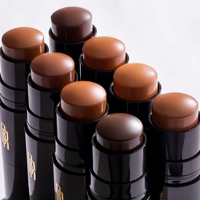 Black Radiance Color Perfect Foundation Stick with Soft Brush Applicator Duo – Buildable, Blendable Versatile Pigment-Rich Formula - Beautiful Bronze