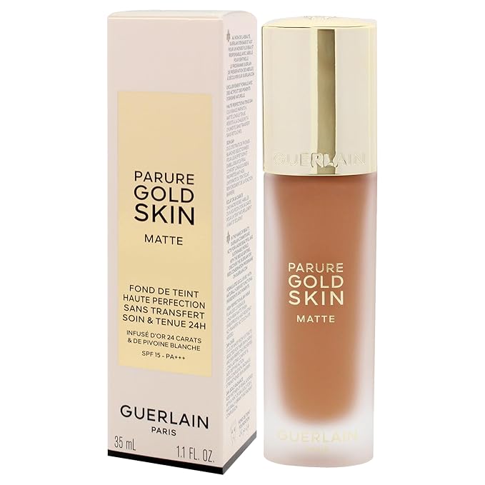 Parure Gold Skin Matte 24H Wear No-Transfer Foundation SPF 15-5N Neutral by Guerlain for Women - 1.1 oz Foundation