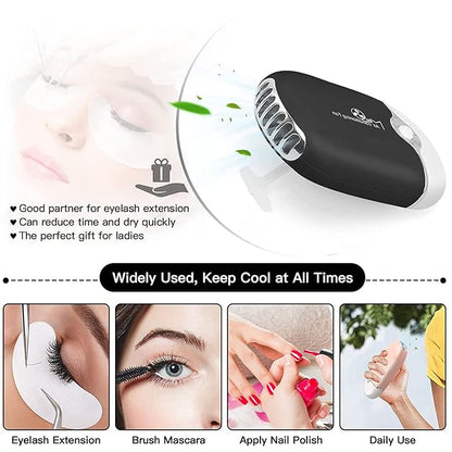 Lash Shampoo for Lash Extensions, Lash Fan with 50ml Eyelash Foam Cleanser and 50 Pcs Eyelash Brush and Rinse Bottle Oil Free/Sulfate Free Eyelash Wash Remover For Eyelash Extension Wash, Black