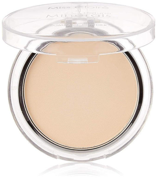 Miss Claire Natural Mineral Compact Powder, 21 Beige, 7 g