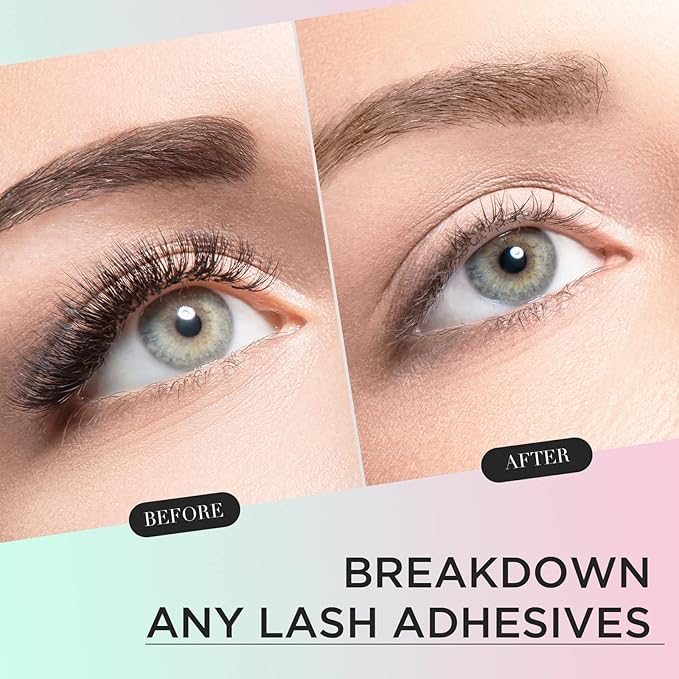 LASHVIEW Eyelash Extension Remover Cream, Special Lily Flavor Cream, Professional Eyelash Extensions Remover for Salon(Lily 0.51fl.oz/15ml)