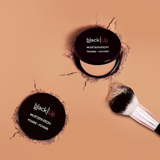 black Up Mat Definition Compact Powder