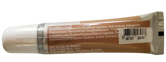 Bath & Body Works Vanilla Lip Gloss .47 Fluid Ounces Full Size