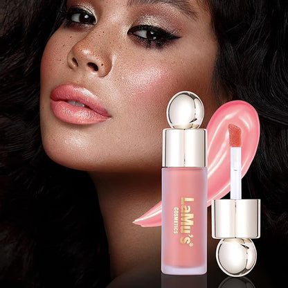 LaMu'S COSMETICS Soft Pinch Weightless Liquid Blush, Long-Lasting Beauty Natural Waterproof Face Liquid Blush For All-Day Wear (Hope-Nude Mauve, 0.25fl.oz/7.5ml)