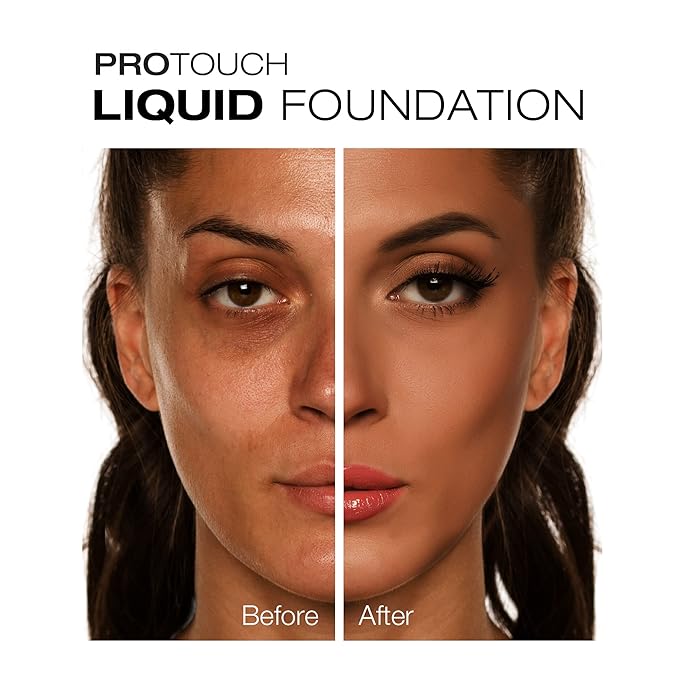 Professional Liquid Foundation - Lightweight and Hydrating Formula, Natural Finish, Control Shine, Cover Pores, Medium to Full Coverage, Green Tea Extract (Mocha)