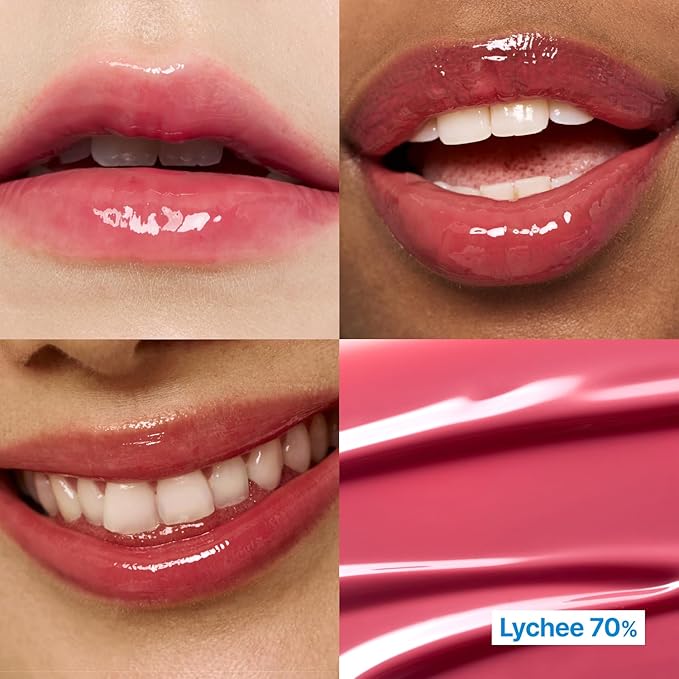 3D Voluming Gloss 70% (Rich) | Lychee 70% | High Shine, Non-Sticky Lip Gloss for Makeup | Long-Lasting, Moisturizing Gel Formula | 30%, 70% Pigment Options | 5.3g