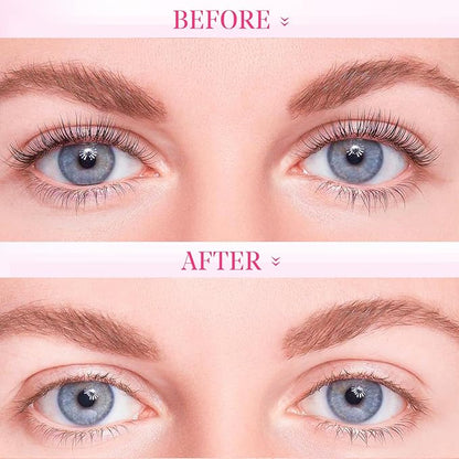 Buqikma Lash Wash for Eyelash Extension, 60Ml/2.11fl.Oz Eyelash Shampoo Kit with Lash Shampoo Brushes Gentle Lash Extension Cleanser for Professional Salon Use and Home Use