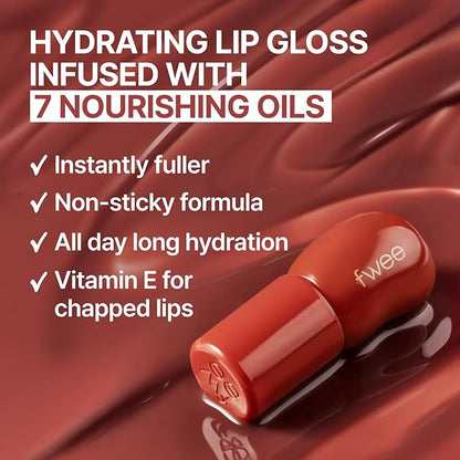 3D Voluming Gloss 70% (Rich) | Sorbet 70% l High Shine, Non-Sticky Lip Gloss for Makeup | Long-Lasting, Moisturizing Gel Formula | 30%, 70% Pigment Options | 5.3g