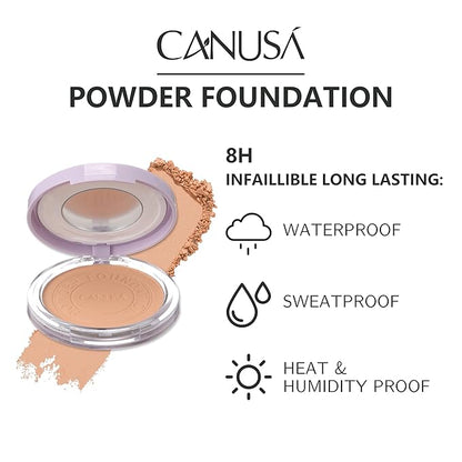 POWDER FOUNDATION soft-focus formula, fine pores, and long-las ting, makeup setting (C, ONE SIZE)