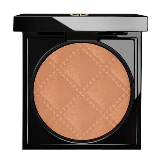 GA-DE Idyllic Soft Satin Bronzing Powder, 67 - Velvety Contour Makeup - Smooth and Creamy Bronzer Makeup - Blends Effortlessly and Evenly - 0.49 oz