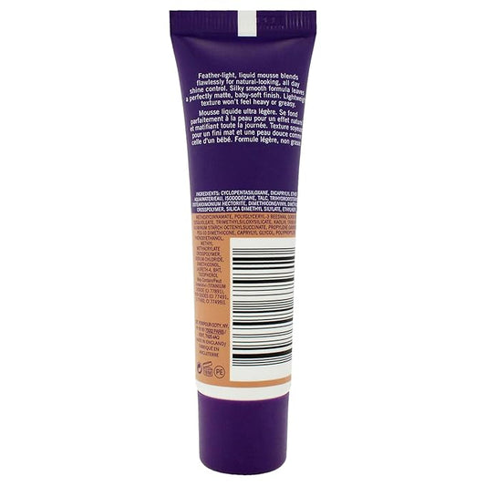 Rimmel London Stay Matte Liquid Mousse - 203 True Beige - Foundation, Lightweight, Shine Control, Oil-Free, 1oz