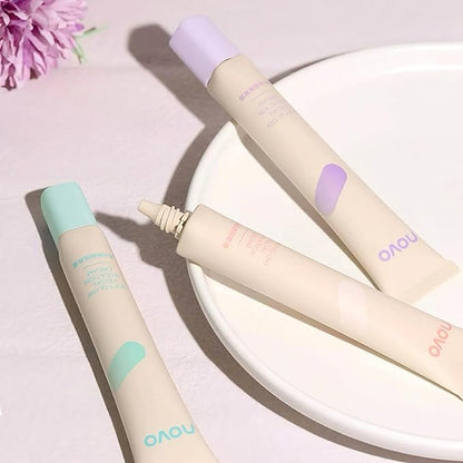 Novo Soft Glow Primer - Hydrating & Mattifying Makeup Base, Brightening, Oil Control, Flawless Skin, Lightweight, Nourishing Ingredients, All-in-One Primer for Smooth & Radiant Finish