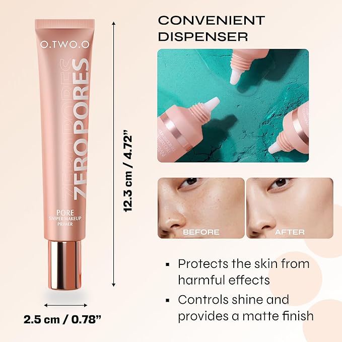Makeup Base with Brightening Effect – Vegan-Friendly Face Primer for All Skin Types