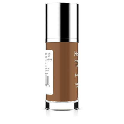 Neutrogena Hydro Boost Hydrating Tint with Hyaluronic Acid, Lightweight Water Gel Formula, Moisturizing, Oil-Free & Non-Comedogenic Liquid Foundation Makeup, 135 Chestnut Color 1.0 fl. oz (Pack of 3)