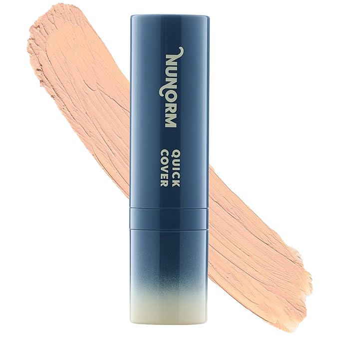 Quick Cover Stick | Lightweight Foundation + Concealer For Men's Skin | Face + Body | 17 Shades | Instantly Covers Blemishes | Natural Matte Finish | Cruelty-Free + Vegan | Portable (Dune)