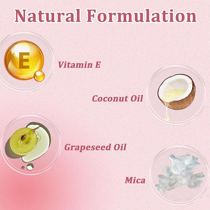 AlluraBeauty Blurring Powder, Pink Blurring Setting Powder by Allura, Oil Control Blurring Powder, 24H Long-Lasting, Creates Soft Focus Effect, Lightweight Pink Setting Powder for All Skin Tones