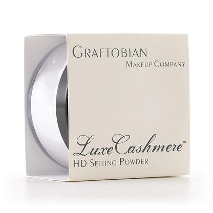 Graftobian HD LuceCashmere Setting Powder (0.7 oz) - No FlashBack, Matte, Silky Smooth Finish (Coconut Cream Pie, .7 oz)