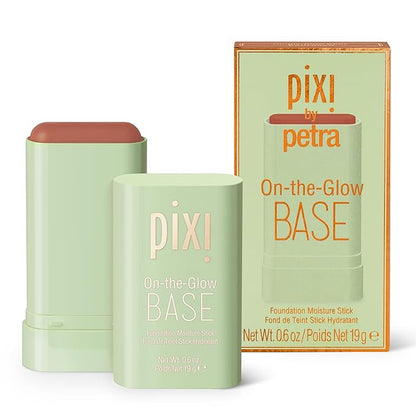 Pixi Beauty On-the-Glow Base| Tinted Moisturizer Foundation Stick | Espresso: : Rich, deep neutral shade| 0.6 oz / 19g